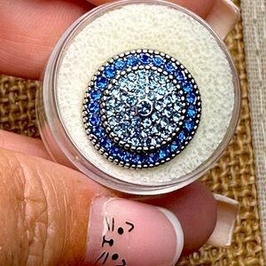 Magnolia and Vine 18mm Original SUNDIAL - Light Sapphire Blue Snap